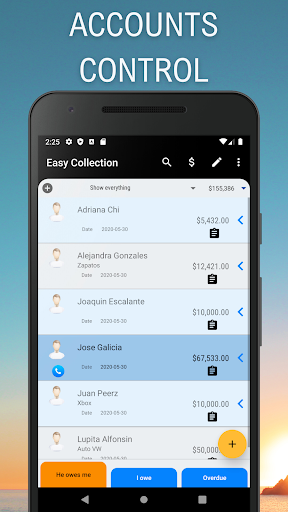 Android application App Management credits screenshort
