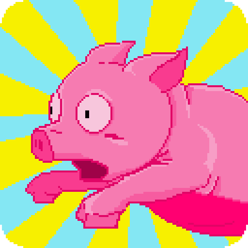 Turbo Pig platformer pixel art Scarica su Windows