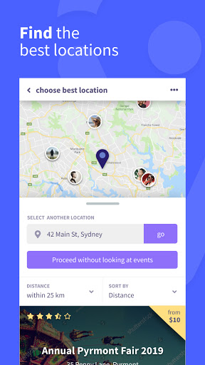 Android application Availabled - Event Planning screenshort