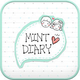 Mint Diary go launcher theme icon
