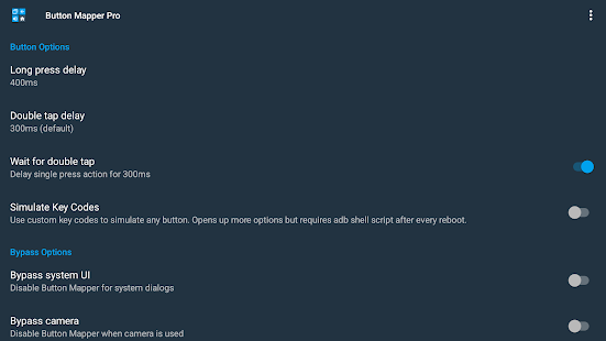 Button Mapper: Remap your keys Screenshot