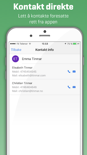 Transponder Tilstede Screen 3