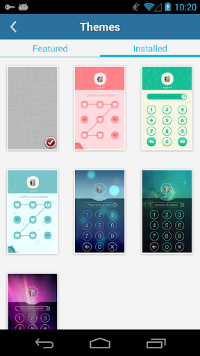 AppLock Theme Dawn Screen 3