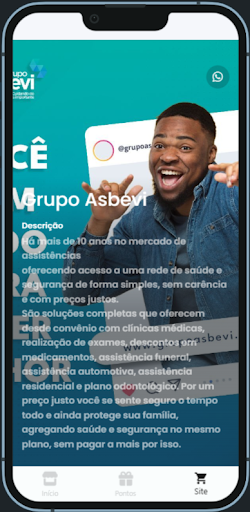 Clube de Benefícios Asbevi Screen 3