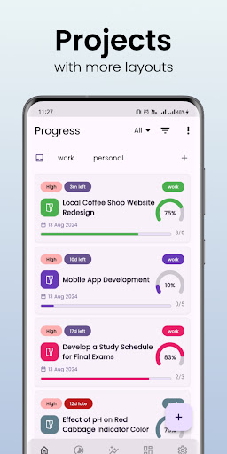 Progress Tracker Screenshot 1 - AppWisp.com