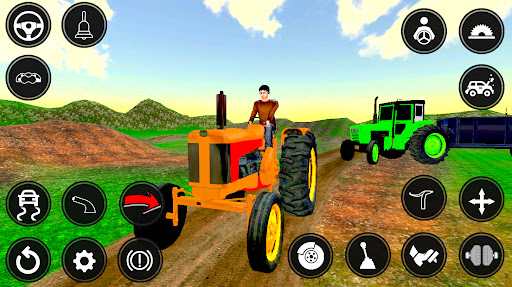 Real Tractor farming simulator Screen 2