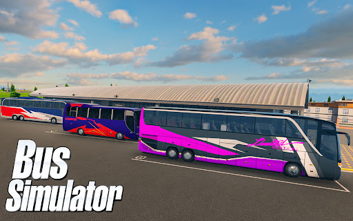 Coach Buses Game - 3D Sim Screen 2