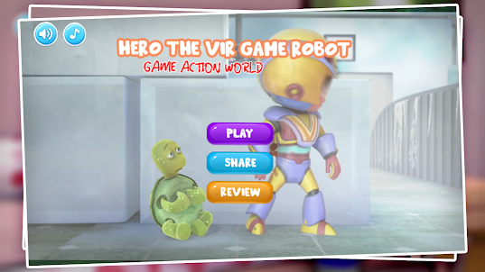 Hero Vir the Go Robot Game Boy