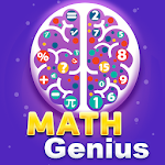Cover Image of Скачать Math Genius - New Math Riddles & Puzzle Brain Game 0.9 APK