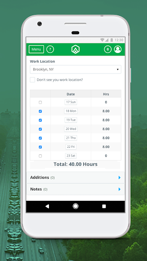 GreenSlate Screen 2