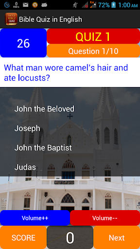 Bible Quiz in English Screen 2