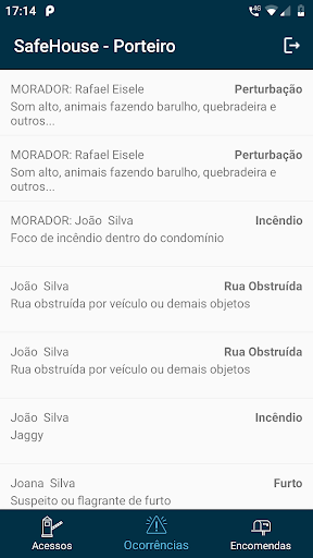 SafeHouse - Porteiro Screen 2