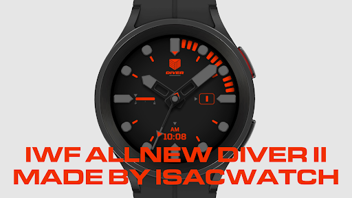 Android application IWF AllNew Diver II watchface screenshort