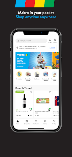 Android application Makro Shopping screenshort