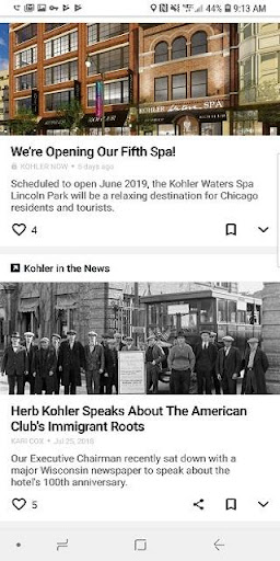 KOHLER Now Screen 3