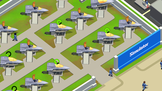 Idle Air Force Base Mod APK 3.7.0 (Remove ads)(Mod speed) Gallery 6