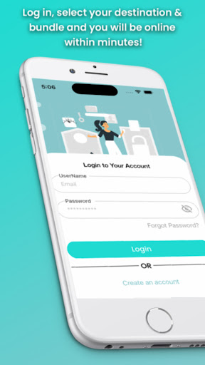 Android application eSIM-On screenshort