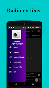 Radio Fm Monterrey radio de me 1.0 APK + Мод (Unlimited money) за Android