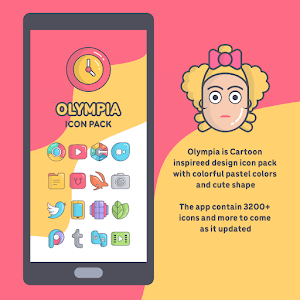 Olympia - Icon Pack 3.6 (Mod) (Sap)