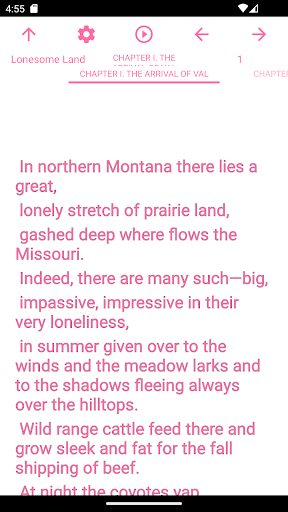 Android application zBook: Lonesome Land screenshort