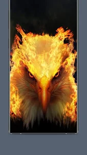 Fire Eagle Wallpaper