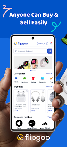 Android application Flipgoo- Live Video Shopping screenshort
