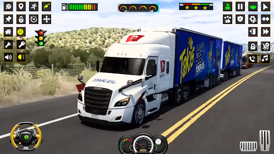 American Truck Driving Games