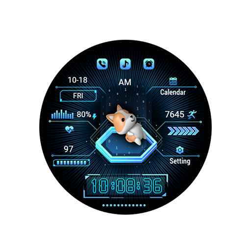 Dynamic Corgi For Wear OS logo