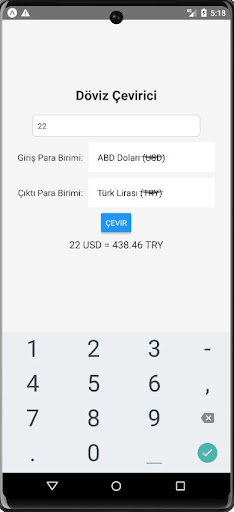 Currency Converter Screen 2