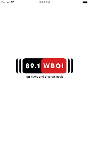 Android application WBOI Public Radio App screenshort