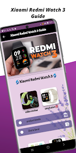 Xiaomi Redmi Watch 3 Guide