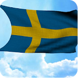 3D Sweden Flag Live Wallpaper icon