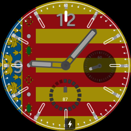 Esfera bandera de Valencia Screen 2