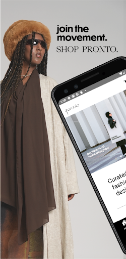 Android application Pronto - Fashion Movement screenshort