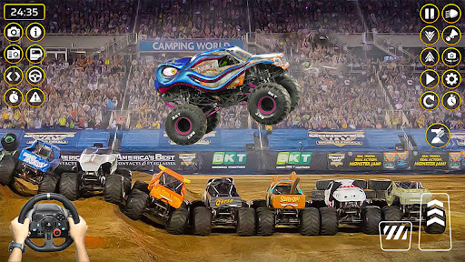 Monster Truck Racing Car Games Screen 3