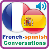 learn spanish french - spanish french conversation icon