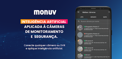 Android application Monuv screenshort