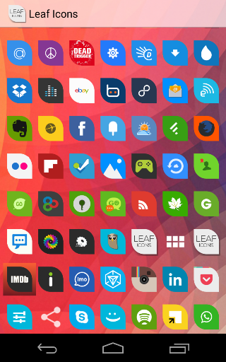 Leaf Icons Screenshot 3 - AppWisp.com