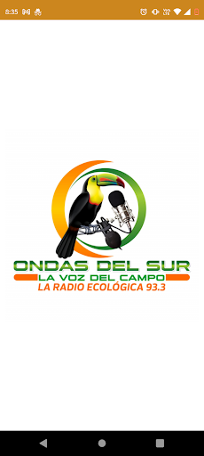 Android application Ondas del Sur screenshort