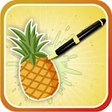 Pen Pineapple Apple Pen icon