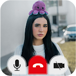 Cover Image of Download Domelipa call - Domelipa Fake Video Call and Chat 4.1 APK