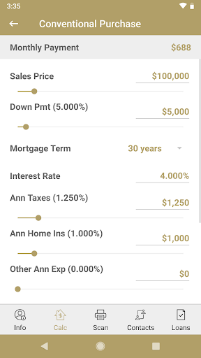 Main Street Home Loans Screen 3