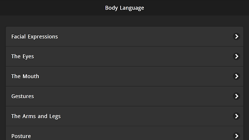 Learn Body Language Tricks