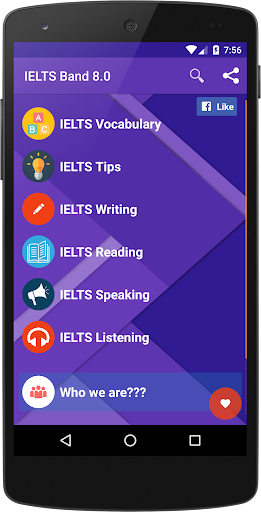 Android application IELTS Preparation -Learn IELTS screenshort