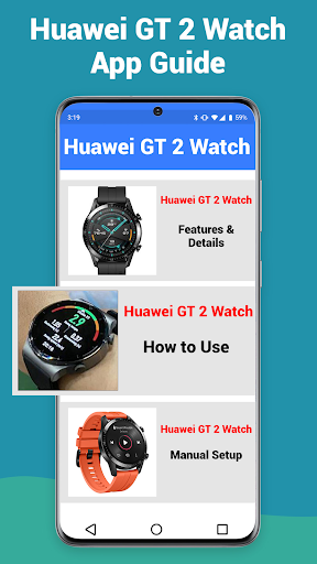 Huawei GT 2 Watch App guide