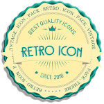 Cover Image of Tải xuống RETRO - ICON Pack Vintage Theme 2019 fullhd 20initial fix 2 APK