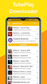 Screenshot 5 Tube Mp3 Descargar Musica android