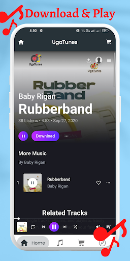 UgaTunes Screen 2