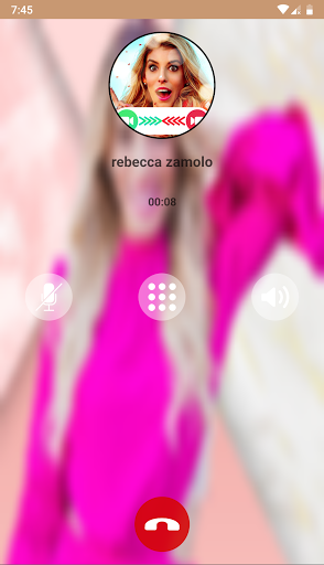 Fake Call From rebecca zamolo Screen 3
