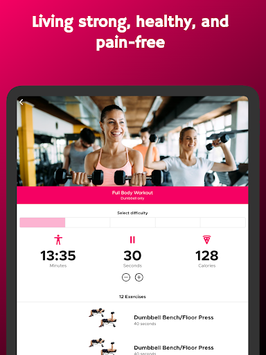 Screenshot of Weight Training for Women